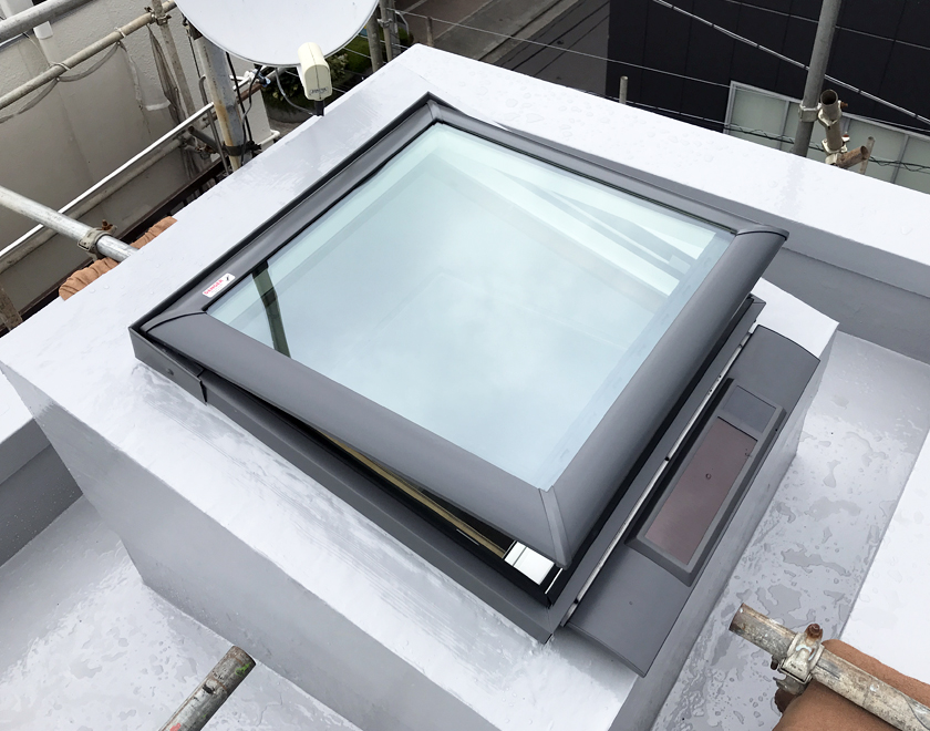 天窓交換・トップライト交換